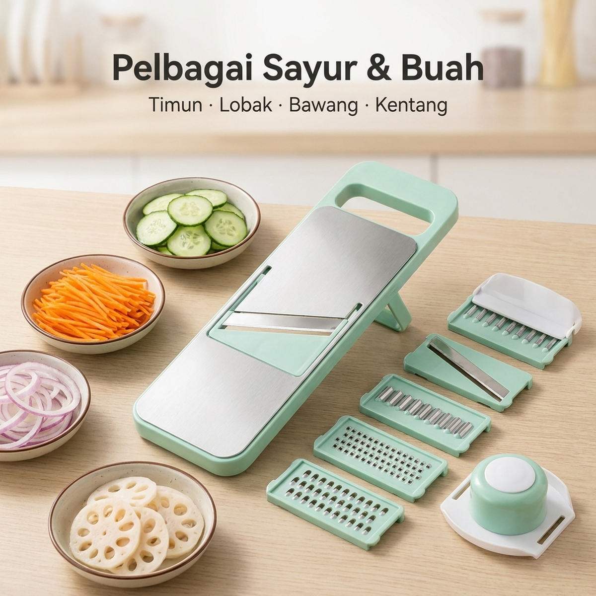 Pelbagai sayur & buah
