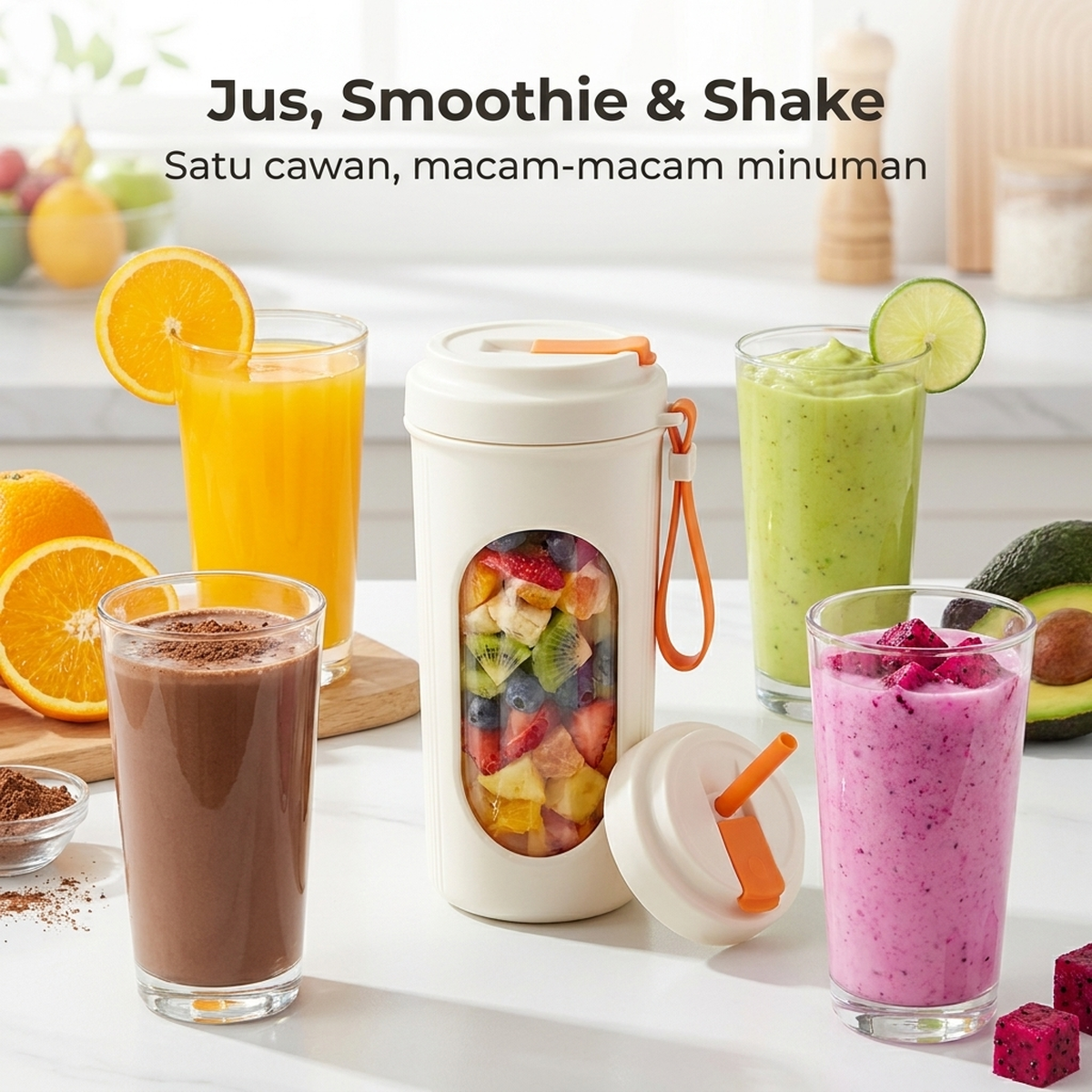 Jus, smoothie & shake