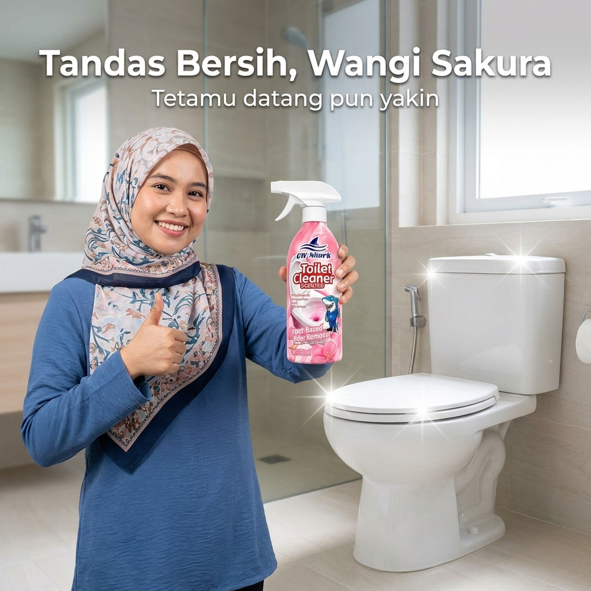 Tandas Bersih, Wangi Sakura