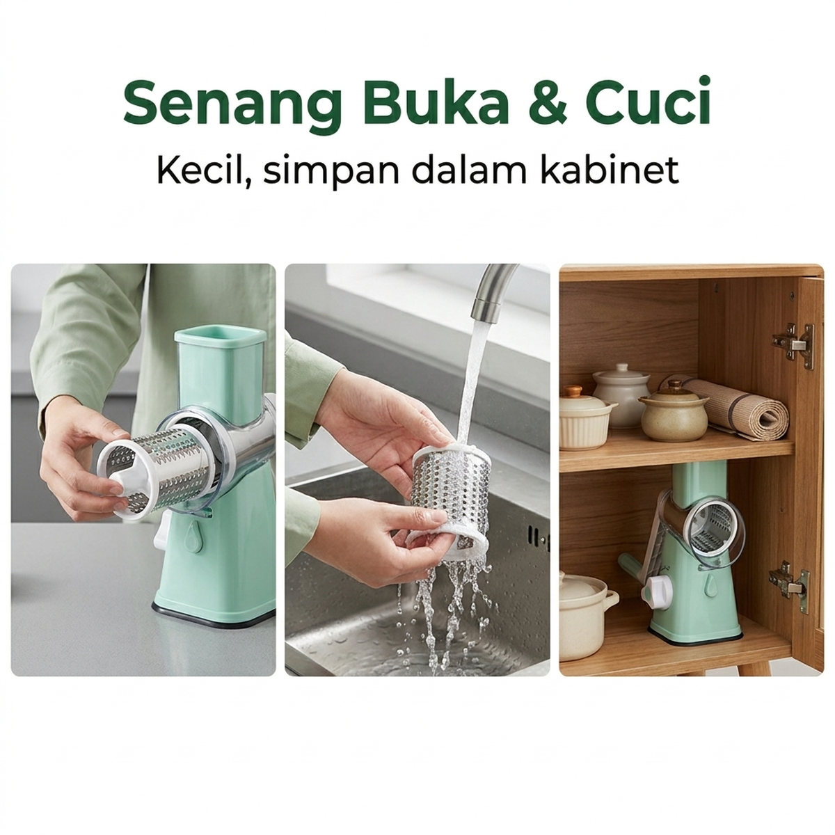 Senang Buka & Cuci