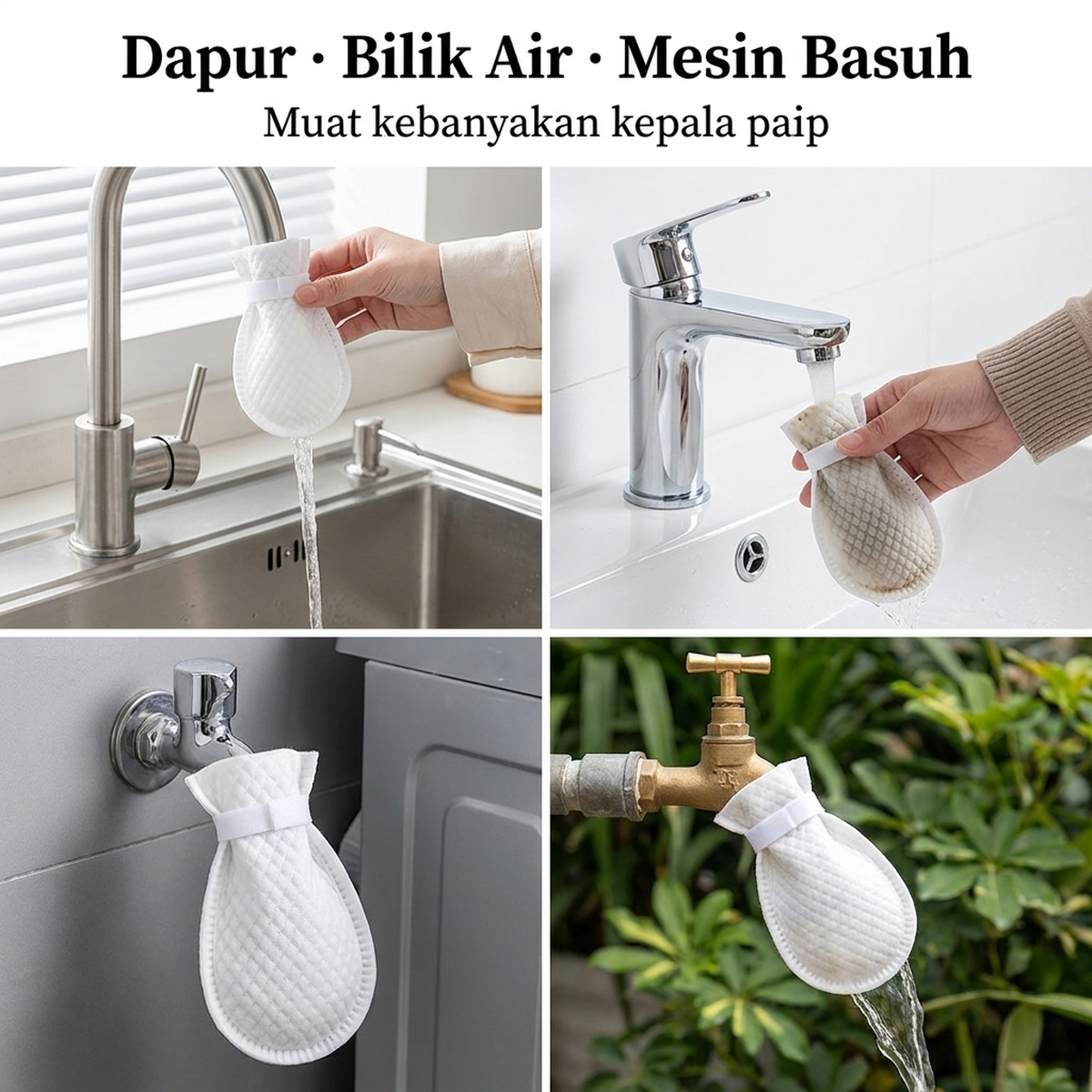 Dapur · Bilik Air · Mesin Basuh