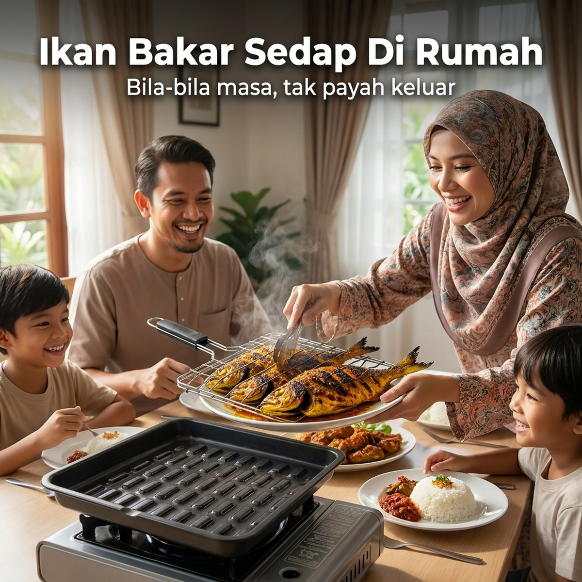 Ikan Bakar Sedap Di Rumah