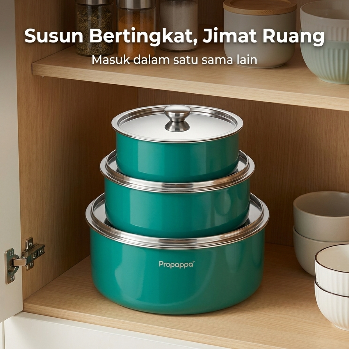 Susun Bertingkat, Jimat Ruang