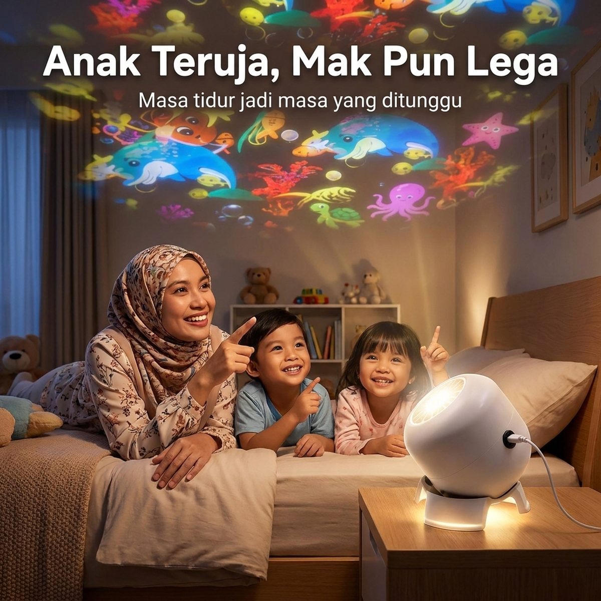 Anak Teruja, Mak Pun Lega