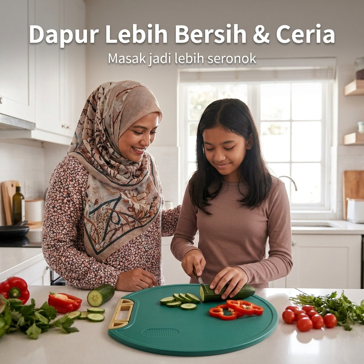Dapur Lebih Bersih & Ceria