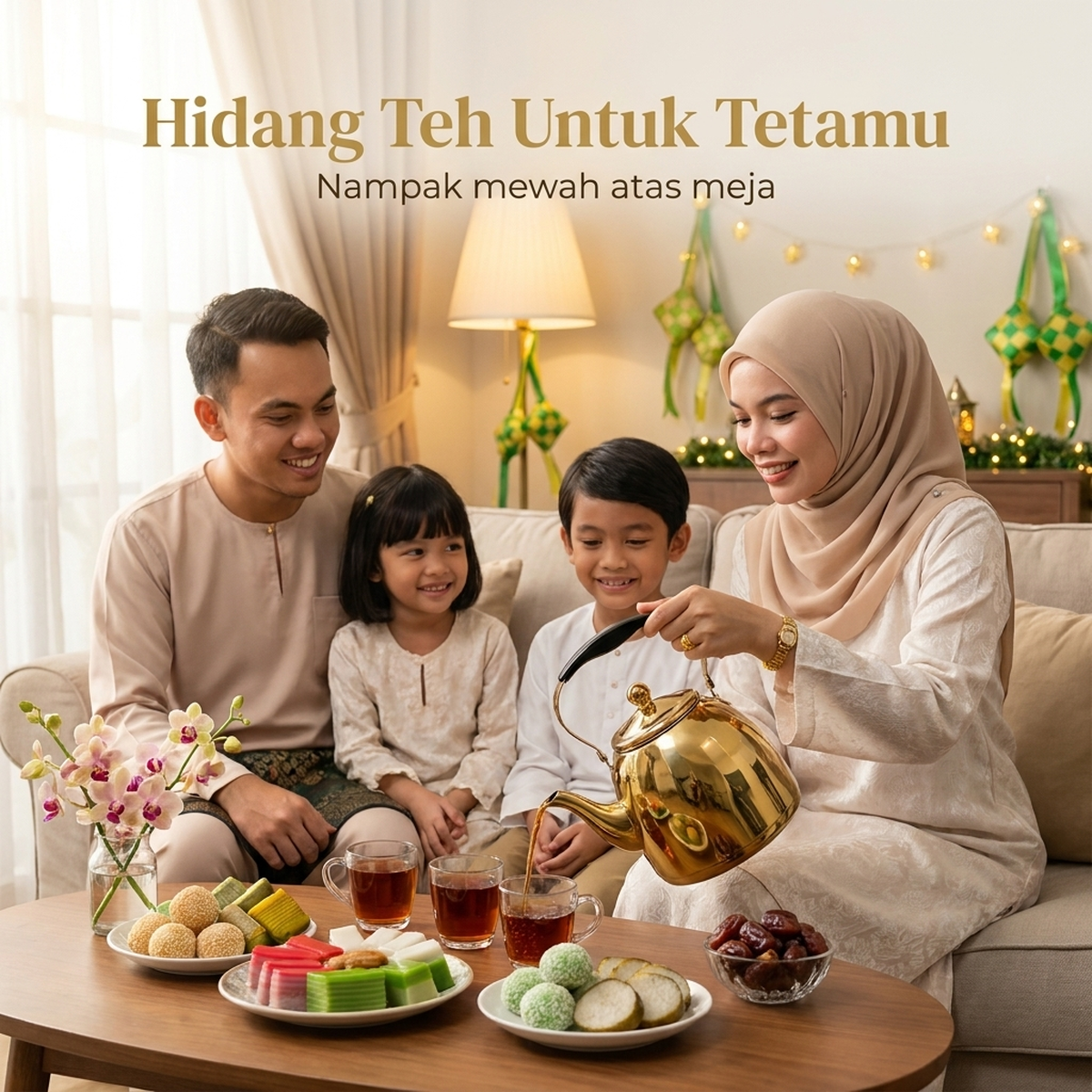 Hidang Teh Untuk Tetamu
