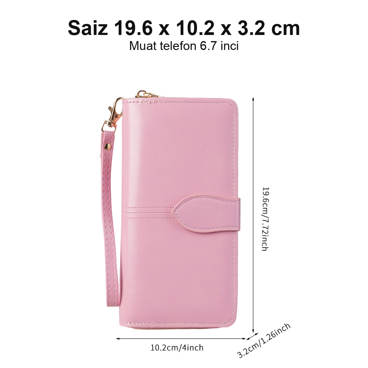 Saiz 19.6x10.2x3.2cm