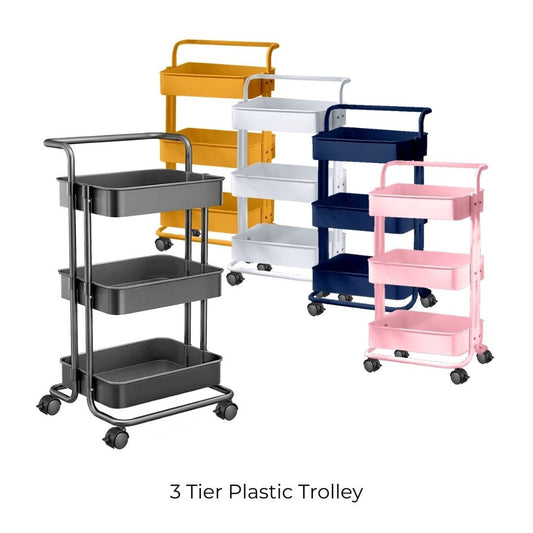 Trolley beroda 3 Tingkat