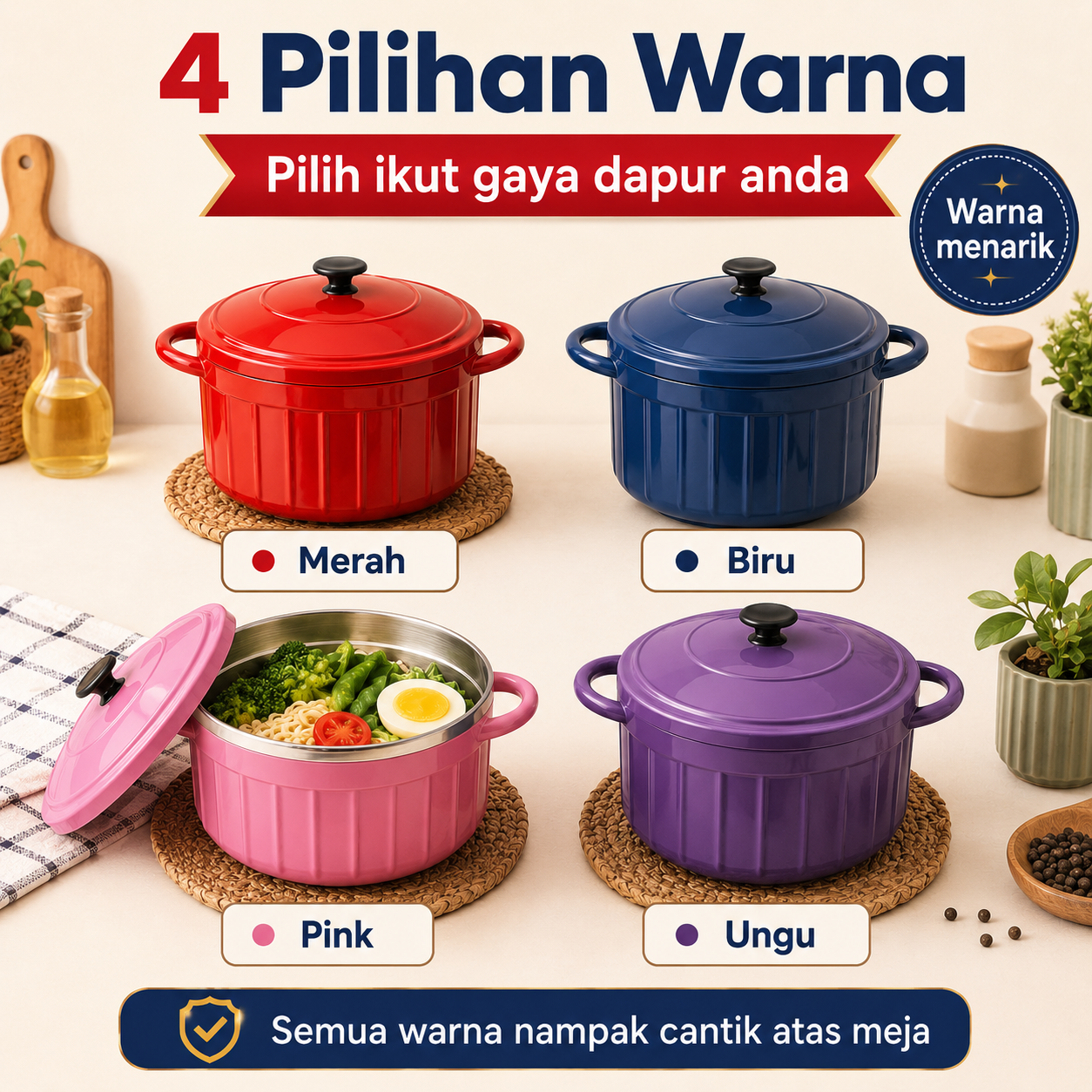 Bekas Makan (3 pcs Set)