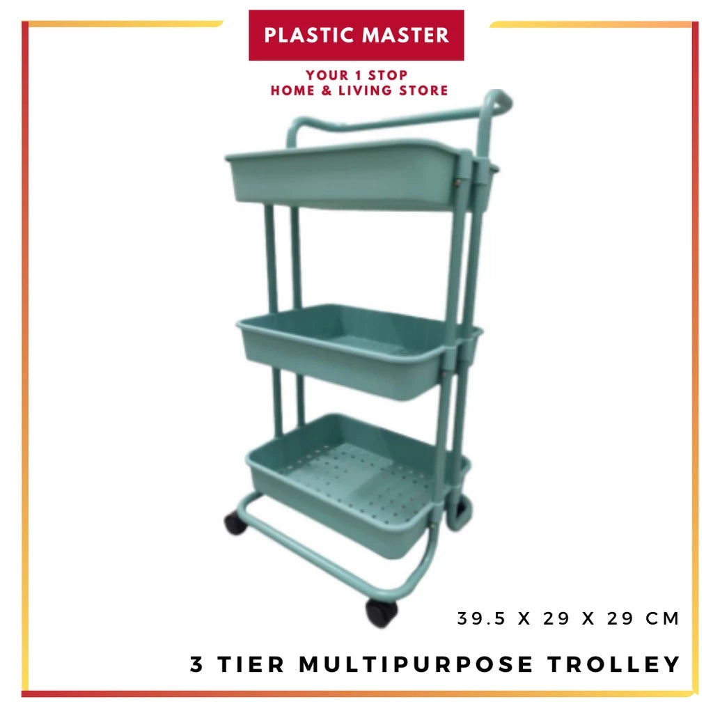 Trolley beroda 3 Tingkat