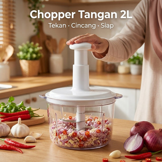 Chopper Tangan 2L