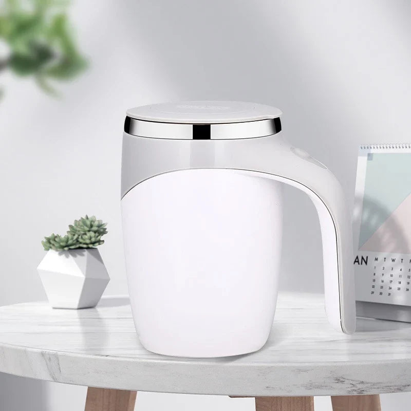 SELF STIRRING MUG USB RECHARGEABLE 380ML VIRAL