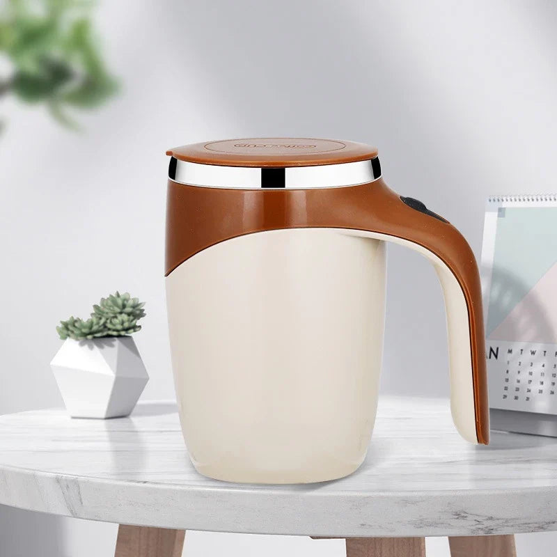 SELF STIRRING MUG USB RECHARGEABLE 380ML VIRAL