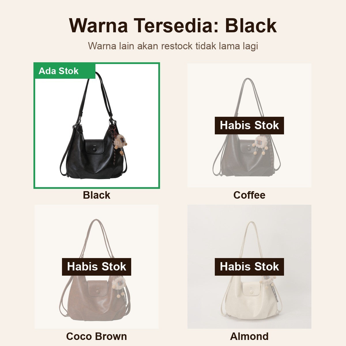 4 Pilihan Warna