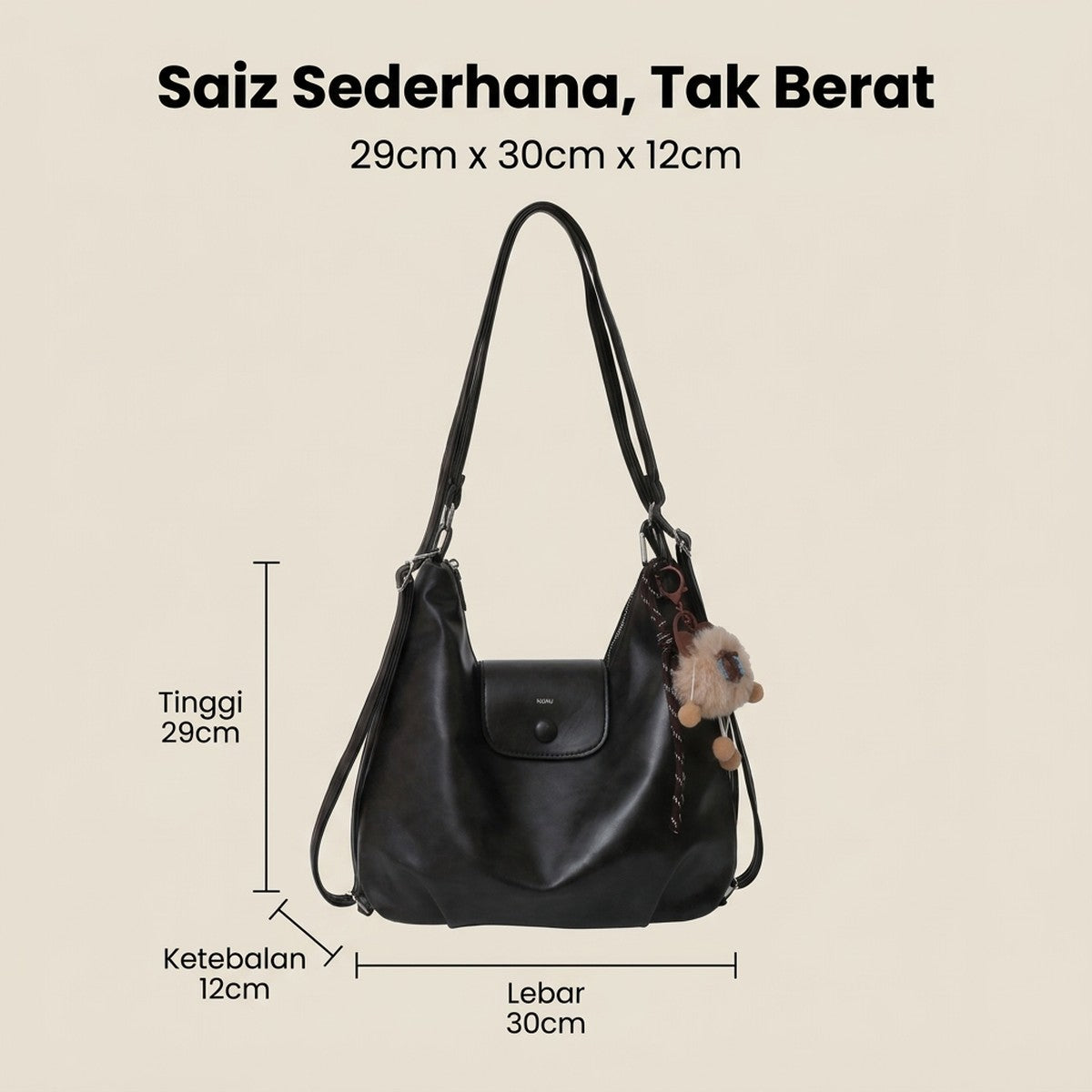 Saiz Sederhana, Tak Berat