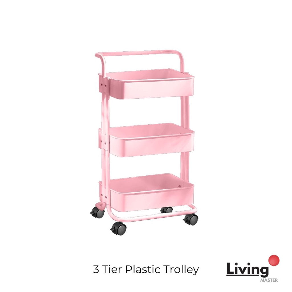 Trolley beroda 3 Tingkat