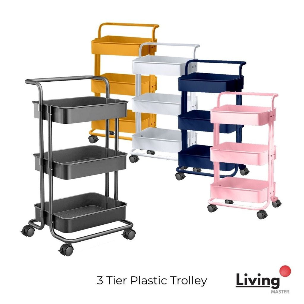 Trolley beroda 3 Tingkat