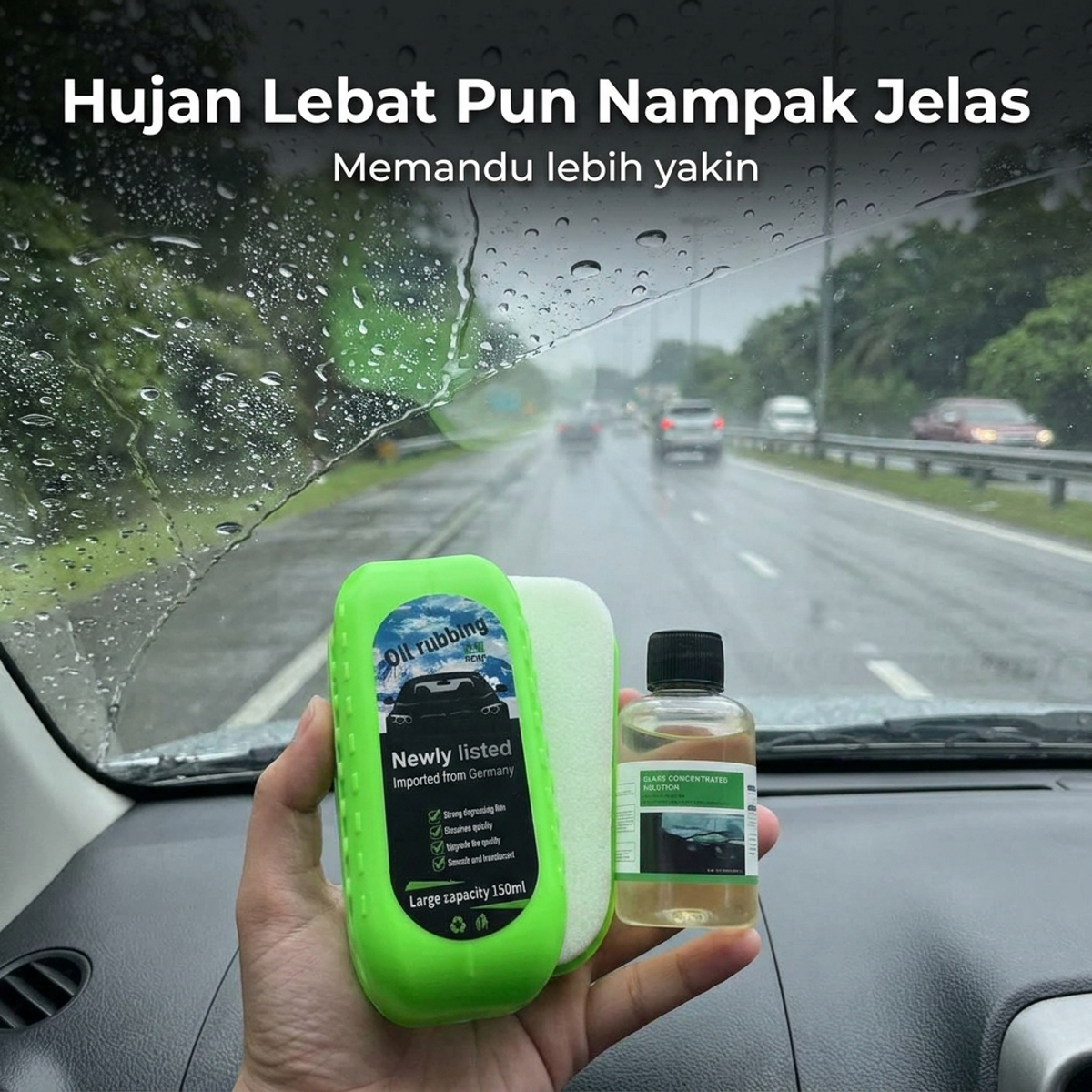 Hujan Lebat Pun Nampak Jelas