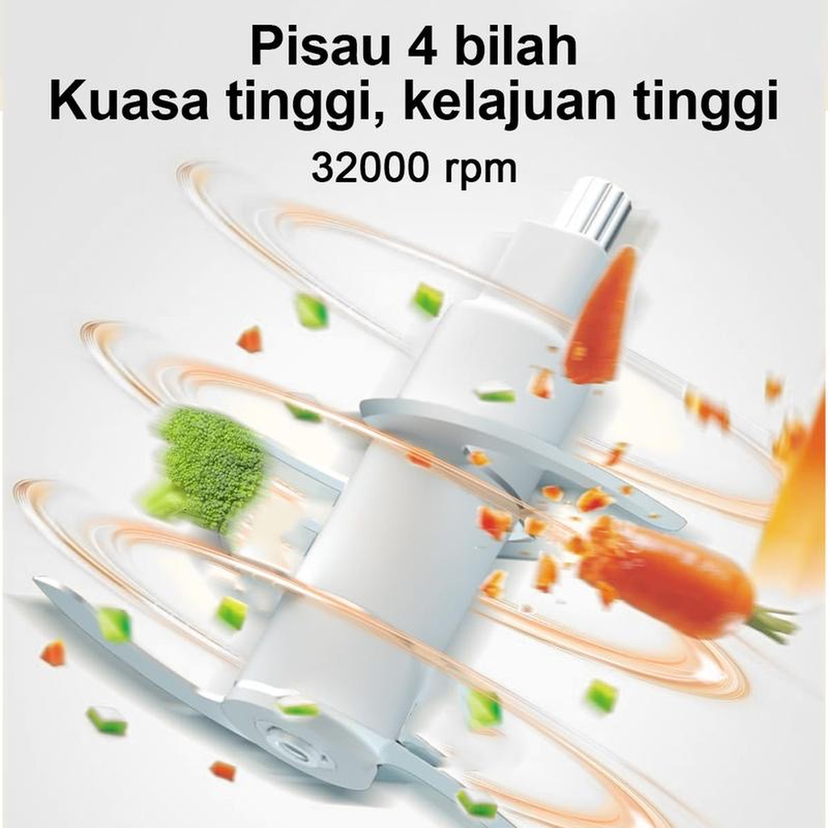 4 Bilah Keluli Tahan Karat