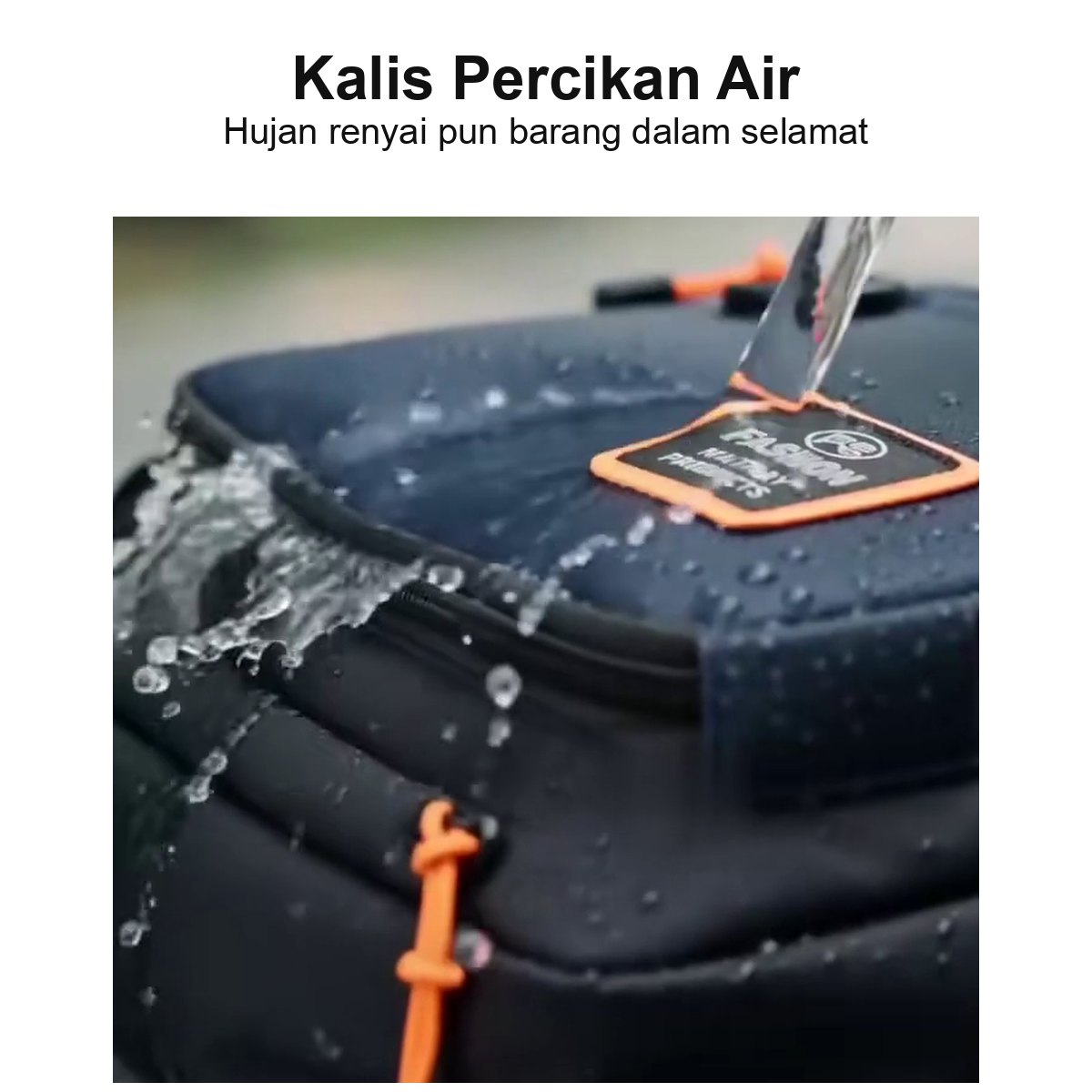 3 cara pakai bahu silang tangan tali boleh laras