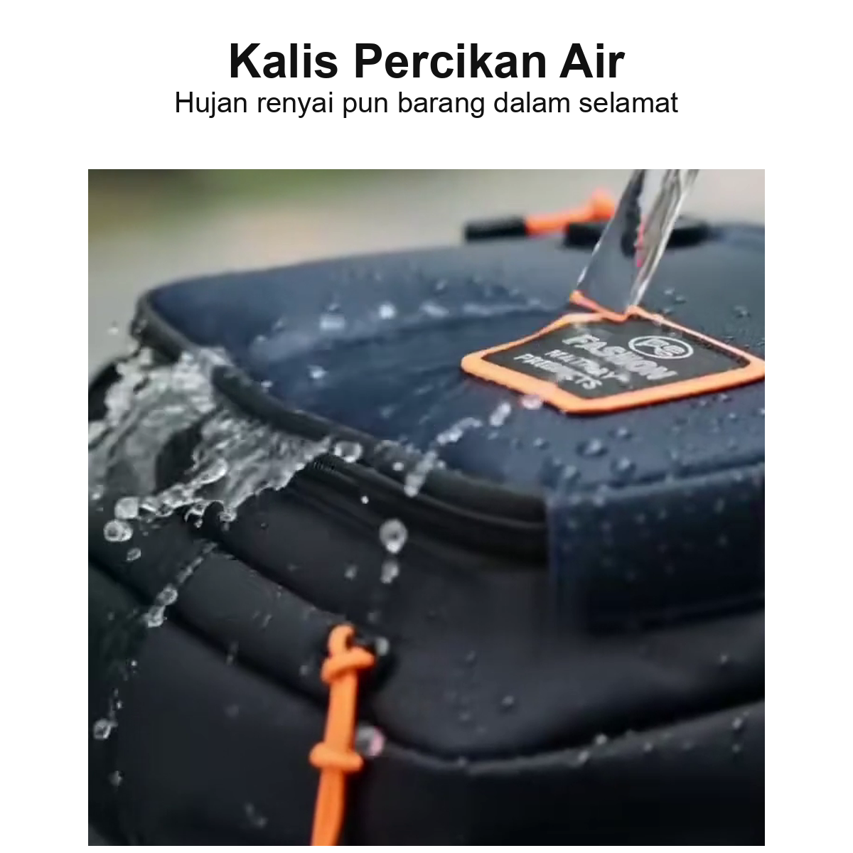 3 cara pakai bahu silang tangan tali boleh laras